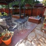 Olive Avenue Market back patio — available for private events