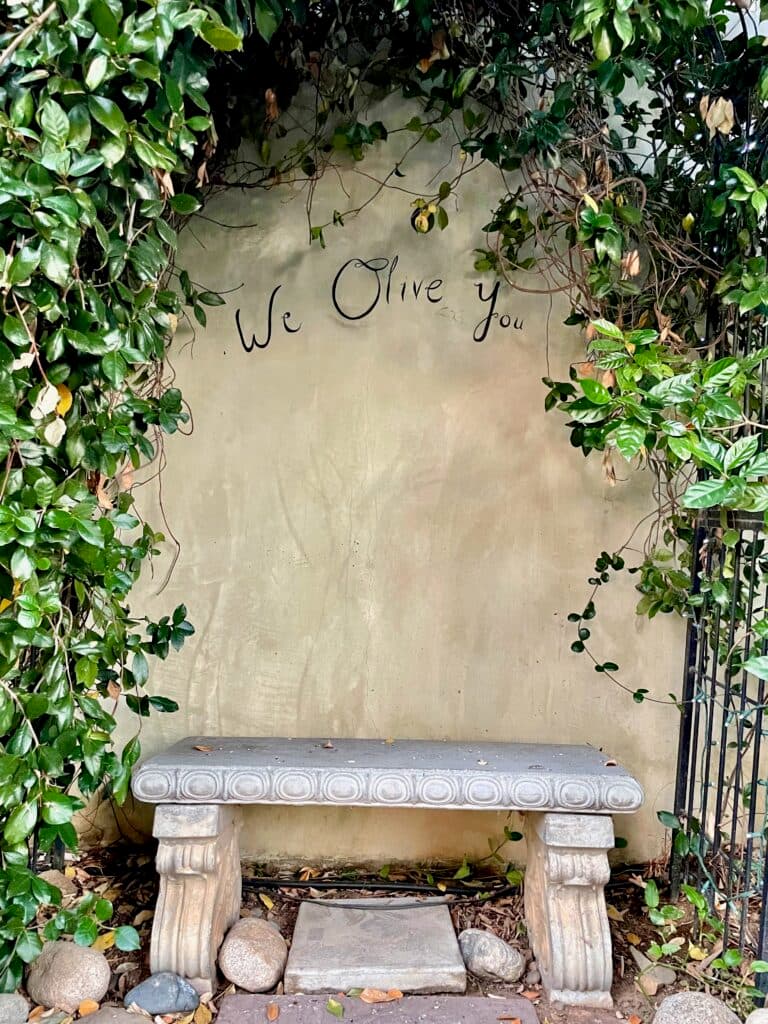 Olive Avenue Market storefront in historic Redlands